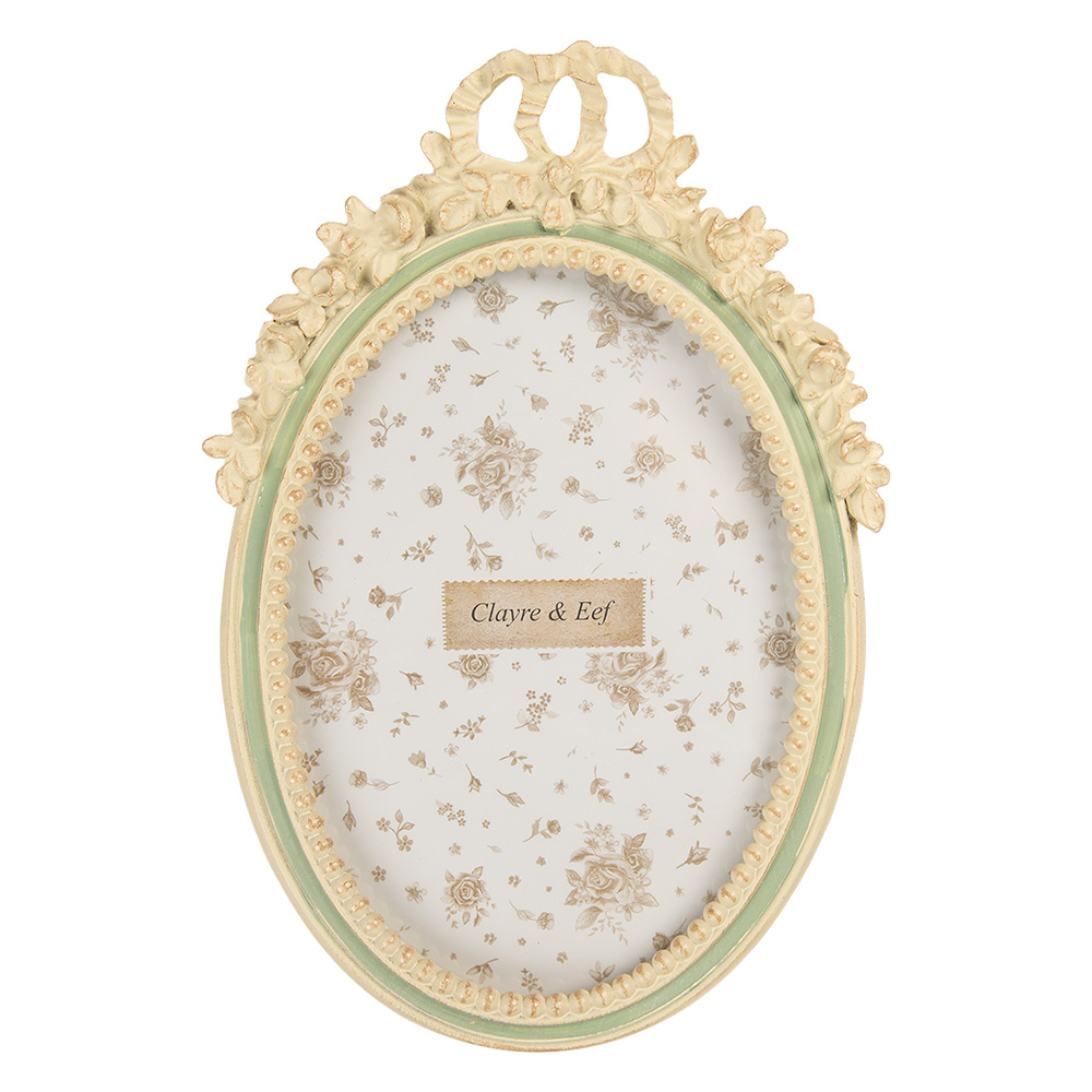 Cadre photo Beige Vert 16x3x23 cm / 13x18 cm