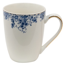 [BFLMU] Mug White, Blue 12x9x11 cm / 330 ml