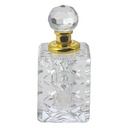 Parfümflasche Transparent 3x3x7 cm
