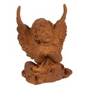 Decoration angel Brown 9x8x12 cm