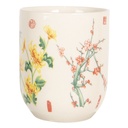 Crockery Mug Multi colored Ø 6x8 cm / 100 ml