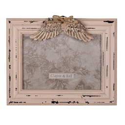 [2F0887] Picture Frame Pink 24x3x19 cm / 18x13 cm
