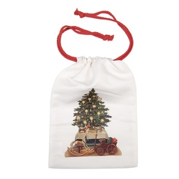 Clayre & Eef Gift Bag Brown Synthetic