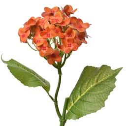 [6PL0365O] Fleur artificielle Orange Vert 19x10x37 cm