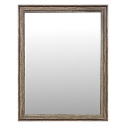 [62S326] Miroir mural Marron 34x2x44 cm
