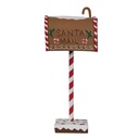 Cassetta Postale Marrone 14x8x37 cm
