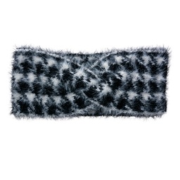 [JZHE0016Z] Headband 10x22 cm Black White