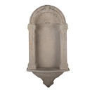Wall Candle Holder Grey 39x13x78 cm