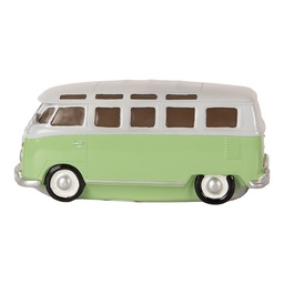 [6LMP812] Night light Bus LED Green White 24x10x11 cm