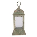 Lantern Green 20x20x49 cm
