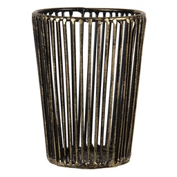 [6Y4502] Tealight Holder Copper Ø 10x14 cm