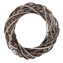 Decoration Kranz Braun Beige Ø 20x4 cm