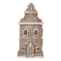 [6PR5832] Decoratie huis met LED 12x11x25 cm