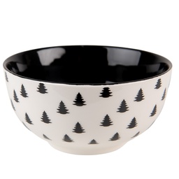 [BWXBO] Bowl Beige Black Ø 14x7 cm / 500 ml