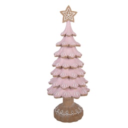 [6PR6354] Decoratie kerstboom Ø 16x40 cm