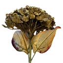Rami Artificiali Decorativi con fiori Verde 15x15x47 cm