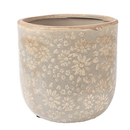 [6CE2409L] Decoratie bloempot Ø 18x16 cm