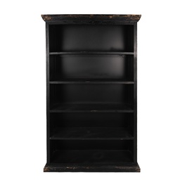 [5H0747Z] Armoire Noir 116x36x195 cm