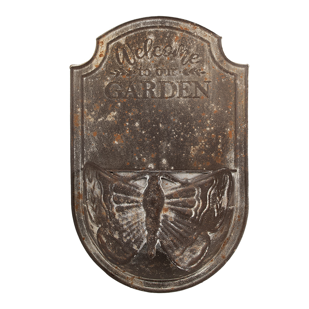 Porte-plante Marron 23x10x36 cm