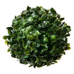 [6PL0325XS] Decorative artificial ball Boxwood Green Ø 12 cm