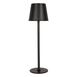 [6GBLMC0008Z] Lampe de table Noir Ø 11x36 cm