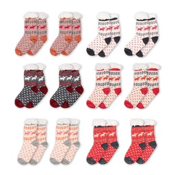 [JZSKSET0001] Chaussettes one size lot de 12 paires