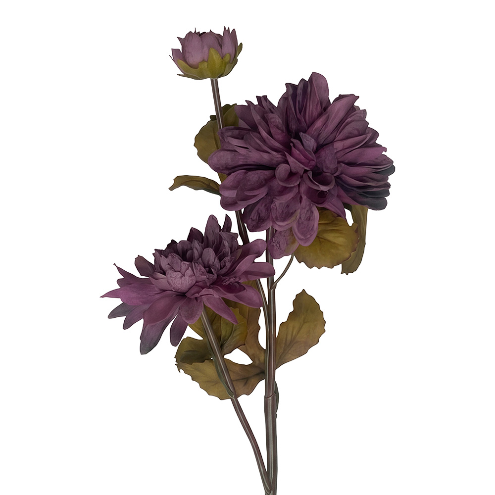Clayre & Eef Artificial Flower Purple Plastic