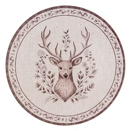 [GTW85] Onderbord Ø 33x1 cm