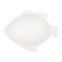 Bowl Fish White 12x9x4 cm / 75 ml