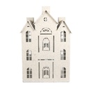 Dekoration Haus Beige 26x16x40 cm