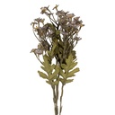Rami Artificiali Decorativi con fiori Viola Verde 23x17x60 cm