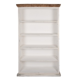 [5H0747W] Schrank Weiß 116x36x195 cm