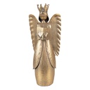 Decoration Angel Brown 17x10x39 cm