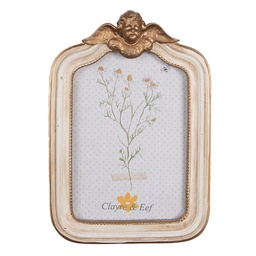 [2F1091] Picture Frame Beige 14x3x20 cm / 10x15 cm