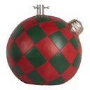 Weihnachtsbaumständer Rot Grün 42x42x43 cm