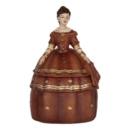 [6PR5546] Schmuckbox Frau Rot 19x16x29 cm