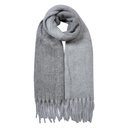 Foulard Donna Grigio 40x240 cm