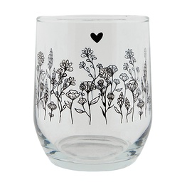 [6GL4080] Drinking glass Ø 8x9 cm / 300 ml