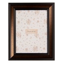 Cornice Foto Marrone Nero 20x2x25 cm / 15x20 cm