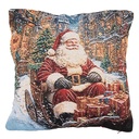 Cuscino imbottito Blu Rosso 44x44x4 cm