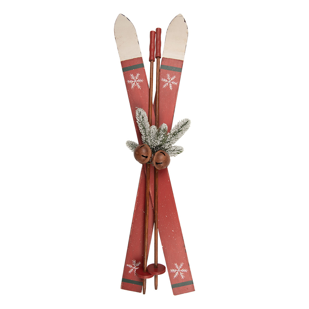 Decoratie ski's (2) 25x9x75 cm
