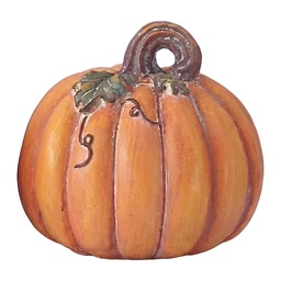 [6PR6288] Décoration Citrouille Orange Marron Ø 22x22 cm