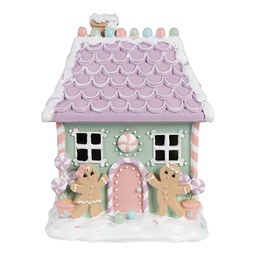 [6PR4267] Décoration Maison Vert Rose Violet 17x14x21 cm