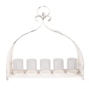 Kerzenhalter Beige 53x16x50 cm