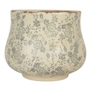 Blumentopf für Innen Beige Grün Ø 21x17 cm