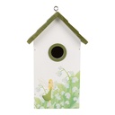 Vogelhaus Weiß Grün 15x10x22 cm