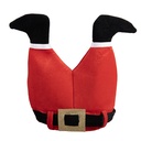 Santa hat Red Black 34x40 cm