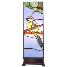 [5LL-6294] Table lamp Tiffany 18x18x48 cm E14/max 1x40W