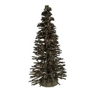 Decorazione Albero di Natale Verde Color oro Ø 14x25 cm