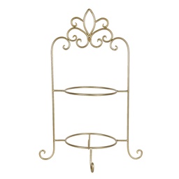 [W40091GO] Etagère voor 2 borden 38x30x57 cm